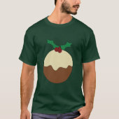 T-shirt Pudding de Noël (Devant)
