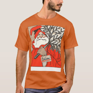 T-shirt Pudding De Noël Et Germanique Père Noël Vector