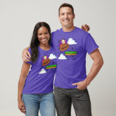 T-shirt Pudding et Accessoire de Crâne Mignon - Happy Jump (Unisexe)