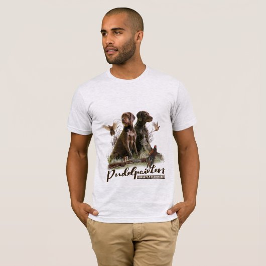 T-shirt Pudelpointer (Devant entier)