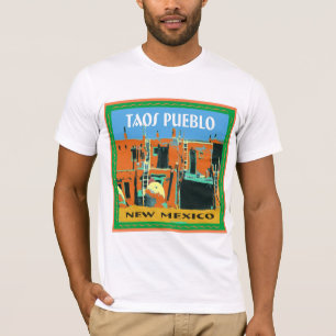 T-shirt Pueblo Nouveau Mexique de Taos