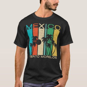 T-shirt Puerto Morelos Souvenir Mexique Cadeau d'été