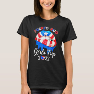 T-shirt Puerto Rico Girls Trip 2022 Bachelorette Party Wed