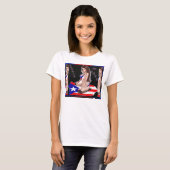 T-shirt puertoricanlady (Devant entier)