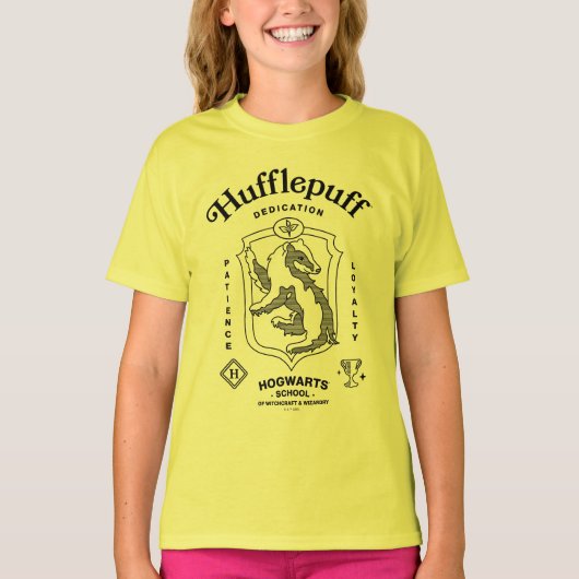 T-shirt PUFFELDUFF™ Dévouement Patience Loyauté Blason (Devant)