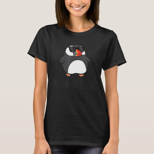 T-shirt Puffin Awesome Sea Bird Puffins (Devant)