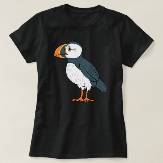 T-shirt Puffin Bird Fundy Islande SeaBird Oiseau Cadeau Ho (Design devant)