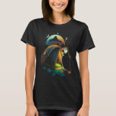 T-shirt Puffin Bird in Camping  Penguin (Devant)