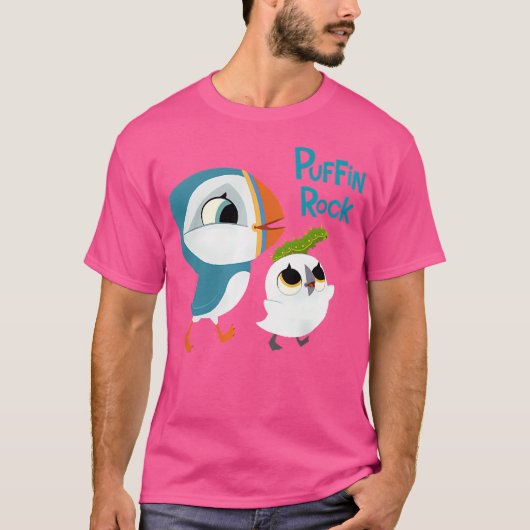 T-shirt Puffin Rock Official Merchandise Oona Baba Take A (Devant)