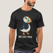 T-shirt Puffin Voici L'Islande Animal Puffin Seabird A (Devant)