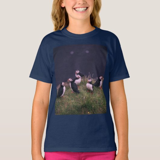 T-shirt Puffins de l'Atlantique (Devant)