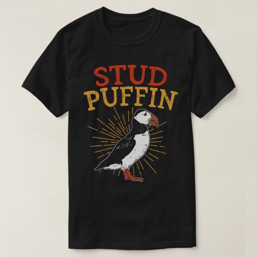 T-shirt Puffins de Puffin Stud (Design devant)
