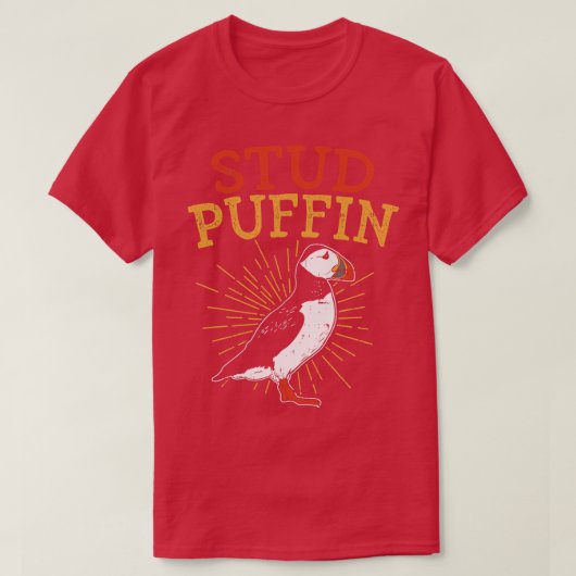 T-shirt Puffins de Puffin Stud (Design devant)