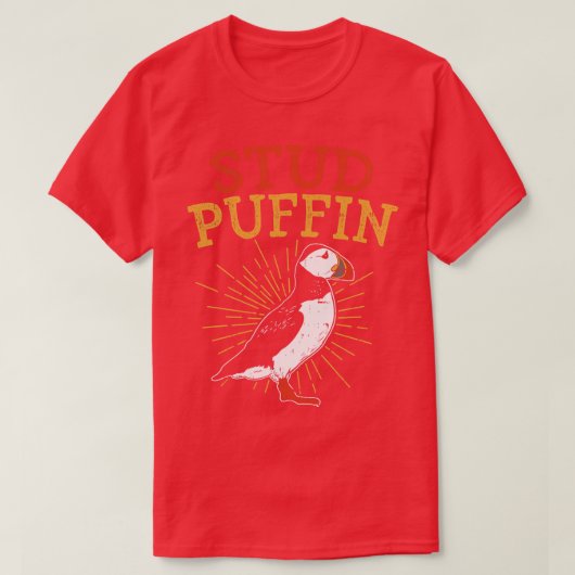 T-shirt Puffins de Puffin Stud (Design devant)