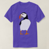 T-shirt Puffins en vert (Design devant)