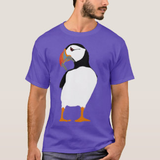 T-shirt Puffins en vert