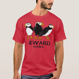 T-shirt Puffins Sewin AK