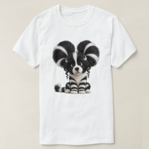 T-shirt Puffs, Rayures et Vibes de Chiots