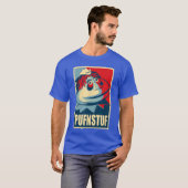 T-shirt PUFNSTUF Référence drôle et obscure à la culture p (Devant entier)