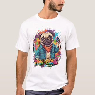 T-shirt Pug