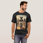 T-shirt Pug Art Pop Coloré (Devant entier)