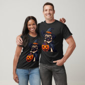 T-shirt Pug Chien Halloween (Unisexe)