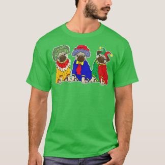T-shirt Pug Clown, Funny Dog Lover For Men Women Kids, Pet