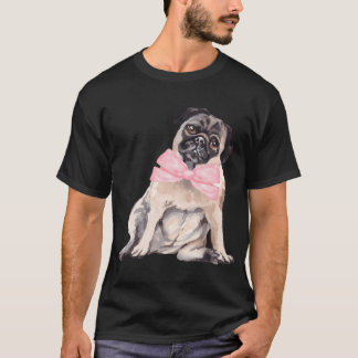 T-shirt Pug Coquette