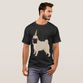 T-shirt Pug Coupable (Devant entier)