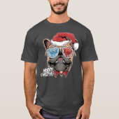 T-shirt Pug de Christmas (Devant)