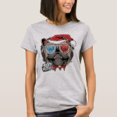 T-shirt Pug de Christmas (Devant)