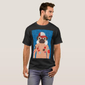 T-shirt pug de Manhattan (Devant entier)
