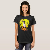 T-shirt Pug d'Halloween (Devant entier)
