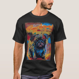 T-shirt Pug JOYEUX NOËL 137 JOUR DE L'AN PUGGY FÊTE