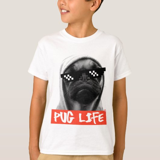 T-shirt Pug Life (Devant)