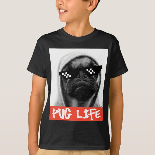 T-shirt Pug Life (Devant)