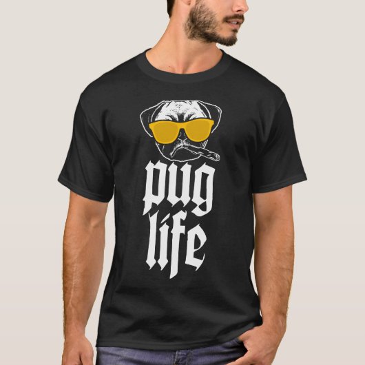 T-shirt PUG LIFE Classique 143 (Devant)