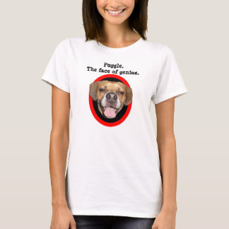 T-shirt Puggle. Le visage du génie