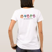 T-shirt PUGholic レディース (Dos)