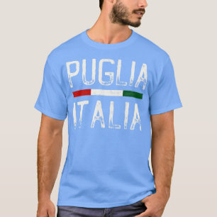 T-shirt Puglia Italia Style Vintage Design