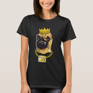 T-shirt PUGLIFE - Pour les amateurs de Carlin Essential T-