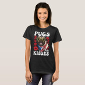 T-shirt Pugs and Kisses (Devant entier)