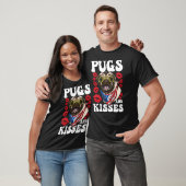 T-shirt Pugs and Kisses (Unisexe)