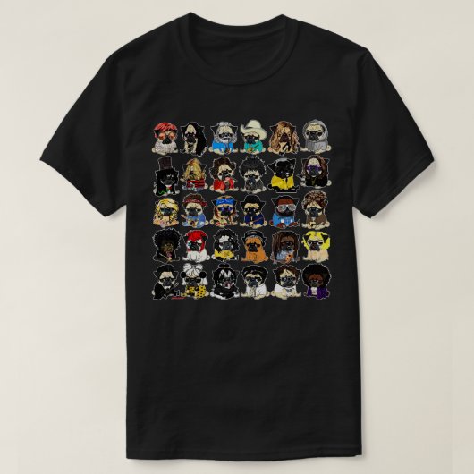T-shirt pugsicien (Design devant)