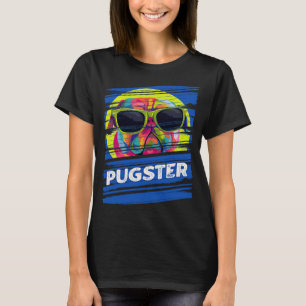 T-shirt Pugster Carlin Humour Néerlandais Bulldog Animal P