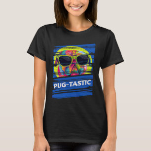 T-shirt Pugtastic Humour de Carlin Bouledogue Hollandais