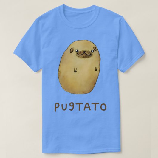 T-shirt Pugtato (Design devant)