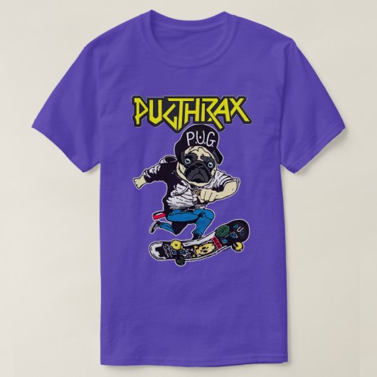 T-SHIRT PUGTHRAX (Design devant)