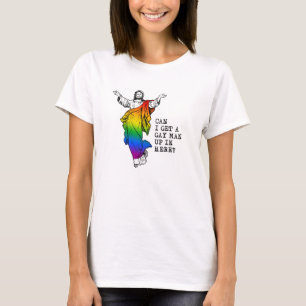 T-shirt Puis-je avoir un homme gay ici