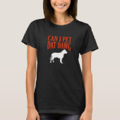 T-shirt Puis-je familiariser Dat Dawg Staffordshire Bull T (Devant)